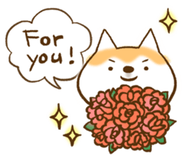 Shiba Inu Dog Shinbe 2 sticker #12139558
