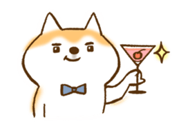 Shiba Inu Dog Shinbe 2 sticker #12139559