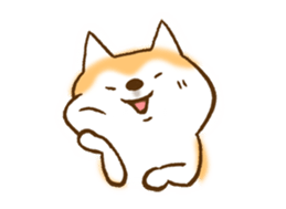 Shiba Inu Dog Shinbe 2 sticker #12139562