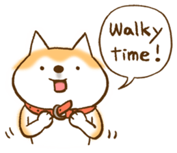 Shiba Inu Dog Shinbe 2 sticker #12139564