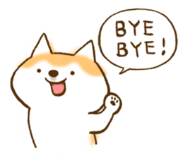 Shiba Inu Dog Shinbe 2 sticker #12139565