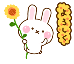 Rabbit Strawberry 10 sticker #12139971