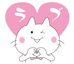 Cats to happiness sticker #12140047