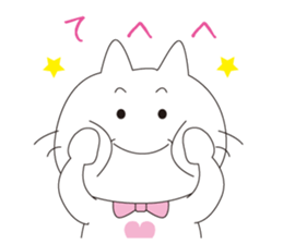 Cats to happiness sticker #12140060