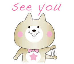 Cats to happiness sticker #12140071