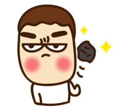 Lovely couple their first love (English) sticker #12140219