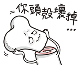 The daily life of a lazybones. no.1 sticker #12140711