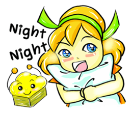 Puffy Palmy Little Girl (Eng Version) sticker #12140969