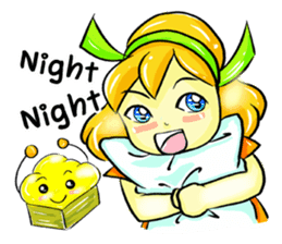 Puffy Palmy Little Girl (Eng Version) sticker #12140969