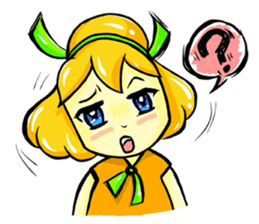 Puffy Palmy Little Girl (Eng Version) sticker #12140975