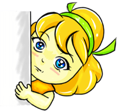 Puffy Palmy Little Girl (Eng Version) sticker #12140979