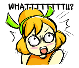 Puffy Palmy Little Girl (Eng Version) sticker #12140981