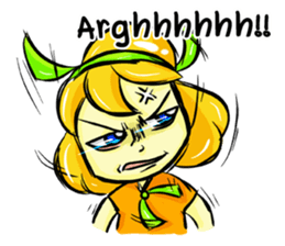 Puffy Palmy Little Girl (Eng Version) sticker #12140987