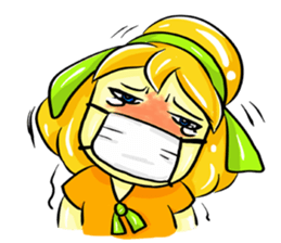 Puffy Palmy Little Girl (Eng Version) sticker #12140991