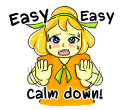 Puffy Palmy Little Girl (Eng Version) sticker #12140992