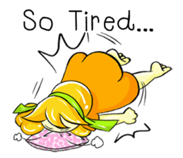 Puffy Palmy Little Girl (Eng Version) sticker #12140995