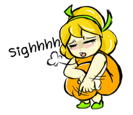 Puffy Palmy Little Girl (Eng Version) sticker #12140999