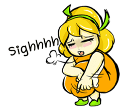 Puffy Palmy Little Girl (Eng Version) sticker #12140999