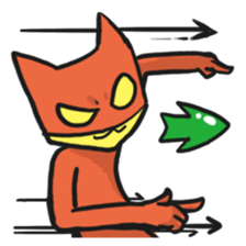 A Cat Cap sticker #12141493