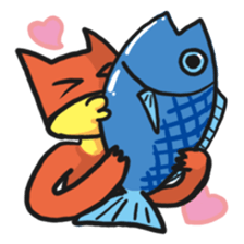 A Cat Cap sticker #12141517