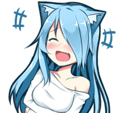 Mukineko sticker #12141530