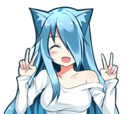 Mukineko sticker #12141563