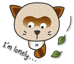 kacco's friends-Raccoon(English) sticker #12141609