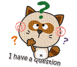 kacco's friends-Raccoon(English) sticker #12141620