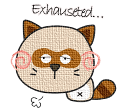 kacco's friends-Raccoon(English) sticker #12141627