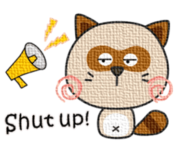 kacco's friends-Raccoon(English) sticker #12141632