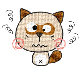 kacco's friends-Raccoon(English) sticker #12141635