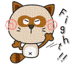 kacco's friends-Raccoon(English) sticker #12141636