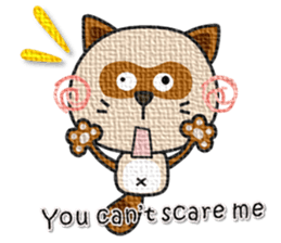 kacco's friends-Raccoon(English) sticker #12141641