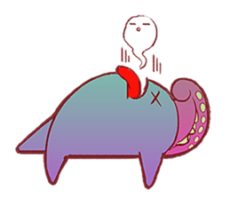 Cuddlefish sticker #12141779