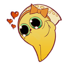 Cuddlefish sticker #12141788