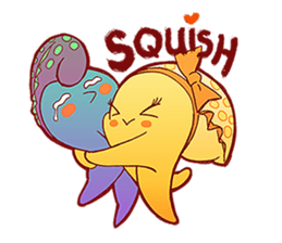 Cuddlefish sticker #12141800