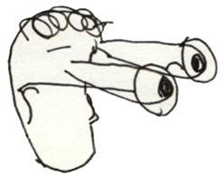 funny people of lab sticker #12142473