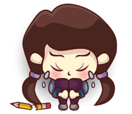 Stacy the Illustrator sticker #12142538