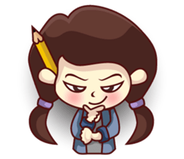 Stacy the Illustrator sticker #12142542