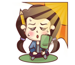 Stacy the Illustrator sticker #12142548