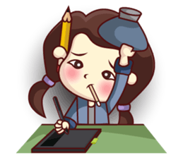 Stacy the Illustrator sticker #12142554