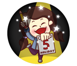 Stacy the Illustrator sticker #12142563