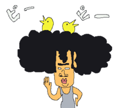 poor makeover shiba-chan sticker #12142609