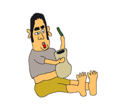 poor makeover shiba-chan sticker #12142620