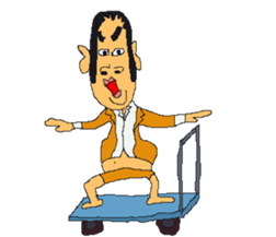 poor makeover shiba-chan sticker #12142625