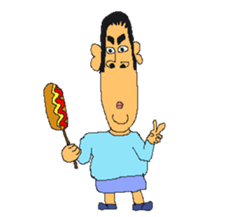 poor makeover shiba-chan sticker #12142628