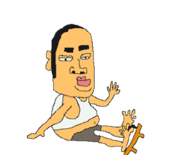 poor makeover shiba-chan sticker #12142643