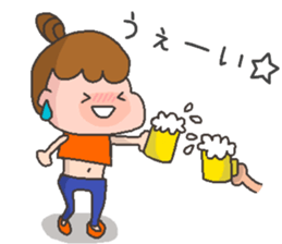 Around 30's GIRLS sticker #12143091