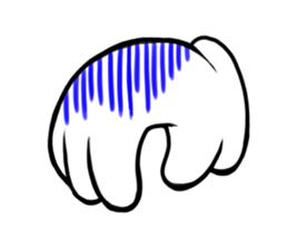 Magic hand sticker #12143167