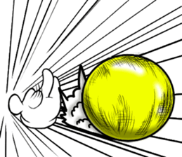 Magic hand sticker #12143173